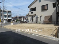 城陽市 枇杷庄西ノ口 土地（建築条件なし・南西角地土地29.05坪・更地）